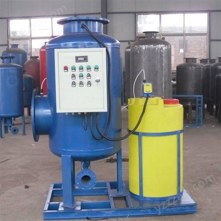 泰州全程水处理器DN150 手动全程水处理仪 碳钢全程综合水处理器