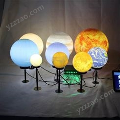 八大行星模型 自然科学馆八大行星演示系统