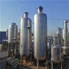 常年供应 二手废水真空蒸发器 浓缩结晶蒸发器 强制循环蒸发器