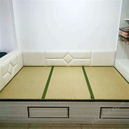 简约多功能榻榻米定制木质榻榻米 配置床垫 风格可选