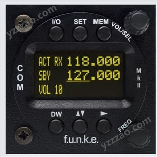 德国直采VHF无线收发器FUNKE甚高频电台ATR833-II-LCD