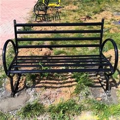 户外休闲椅制造 铁质户外休闲椅 小区公园广场围树椅定制