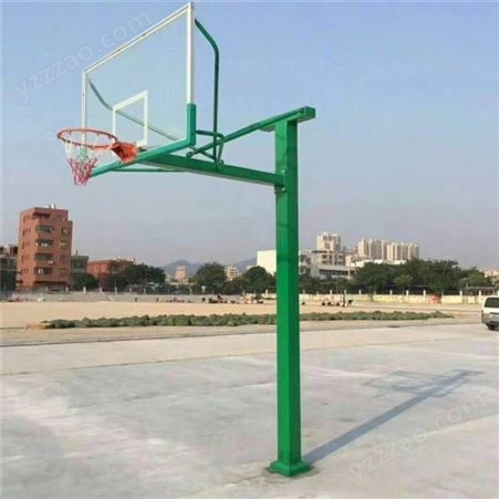 沧永泰成人篮球架 地埋圆管篮球架 方管篮球架