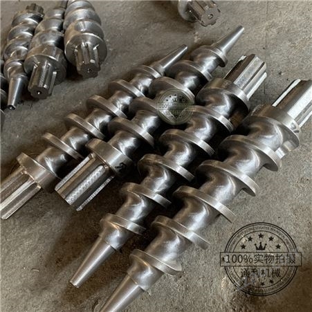 木炭机生产线专用配件 制棒机螺旋推进器 耐磨材质 经久耐用 通利