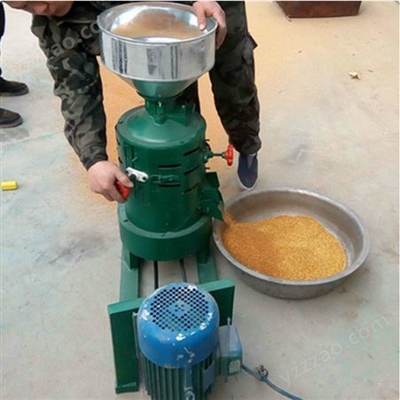 红河水稻去皮碾米机 单相电小型碾米机 圣鲁牌砂辊磨米机