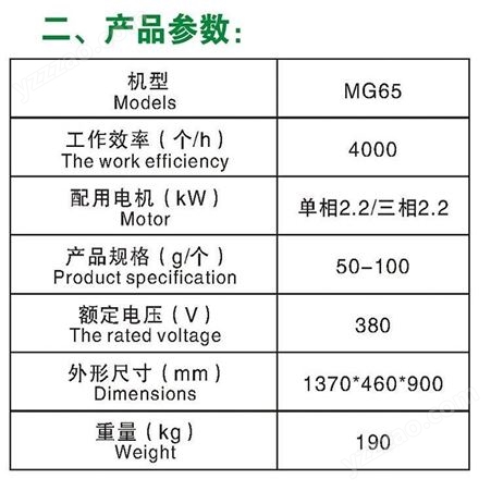 香河馒头机 商用MG-65型全自动馒头机 全自动成型机馒头机