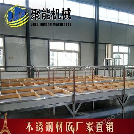 桂林腐竹机生产视频 仿人工自动腐竹机 聚能豆制品设备