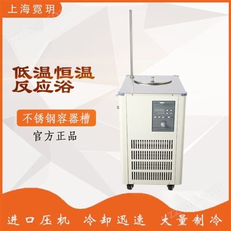 低温恒温反应浴DFY-5L/-10°c 终身维护  不锈钢容器槽 低噪音防腐蚀旋转蒸发器