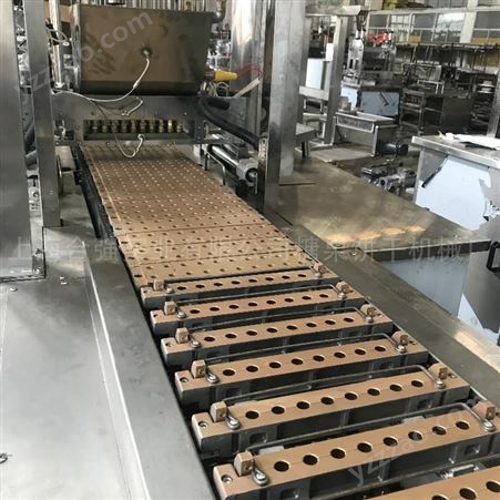 全自动硬糖软糖浇注生产线 上海夹芯软糖糖果生产线 上海合强HQ-150~600型糖果机视频