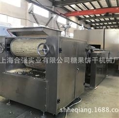 上海合强供应全自动多型号饼干生产线 饼干生产机械 酥性饼干机器 饼干线厂家