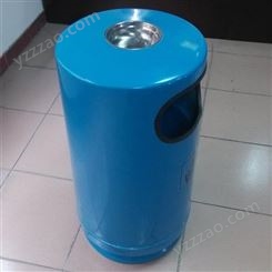 博新 圆形双层户外玻璃钢垃圾桶 环保果皮箱 可来图定制 LJT-B16A