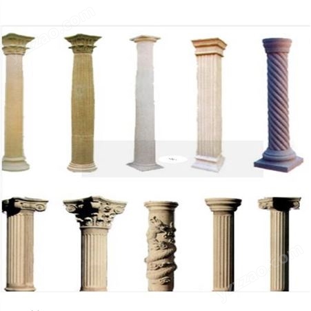 供应四川grc罗马柱 异形柱 装饰柱 欧式 样式丰富 可定制