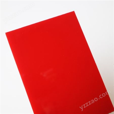 PC耐力板厂家 成都 红色9mm聚碳酸酯板 实心板 耐候性 雨棚板 头盔板 可定制