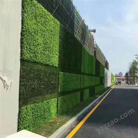 江苏植物墙施工 绿色仿真植物墙