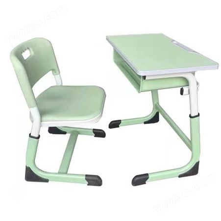 加工定制学校课桌椅 单人课桌 可升降调节课桌椅生产厂家