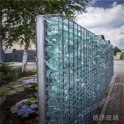 造景玻璃块 水晶玻璃石块 景观树池 水池 水景喷泉琉璃石头