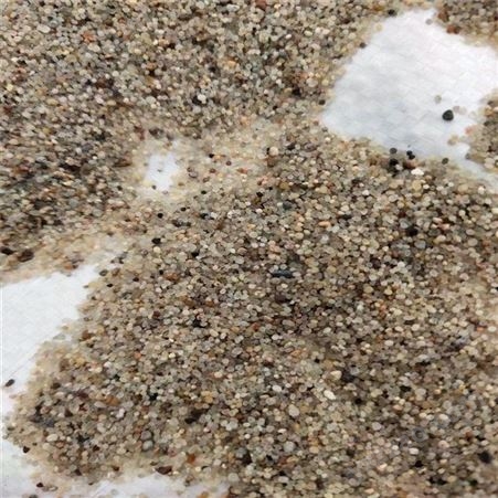 供应海沙 真石漆涂料质感圆粒砂厂家