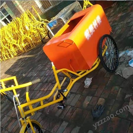 人力三轮车 三轮垃圾清运车 康园生产 小区物业保洁车 脚踏环卫三轮垃圾车