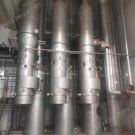 二手降膜蒸发器 3效5吨316材质浓缩强制循形