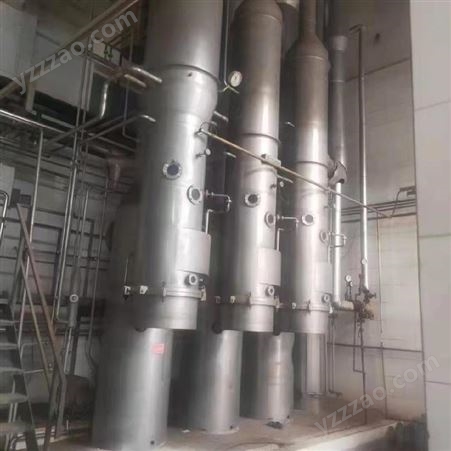 二手降膜蒸发器 3效5吨316材质浓缩强制循形