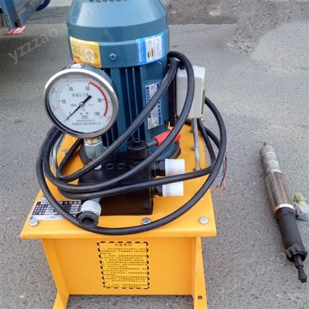液压拔管机 冷凝器维修换管工具 不伤管孔电动拔管器