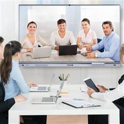 MINHUB高清触摸显示屏 交互式电子白板 教学会议触控一体机 智能会议一体机