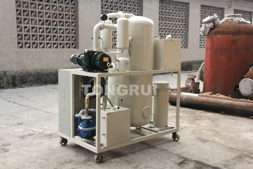 vacuum type oil and water separation treatment system