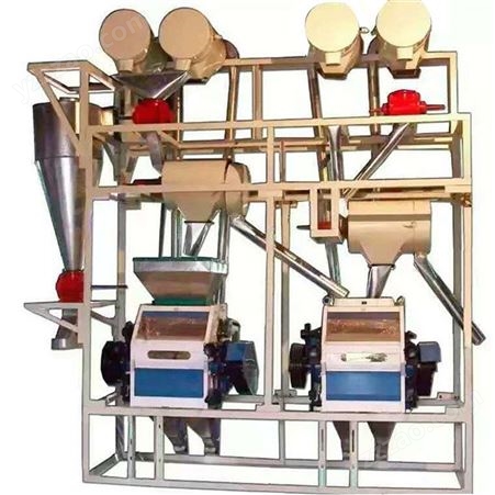 中之原 五机组面粉机 小麦加工成套设备 全自动磨面机
