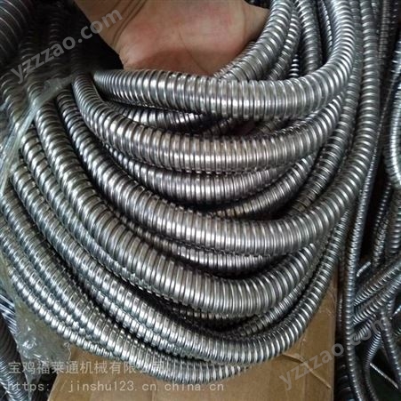 供应砀山金属护线管304不锈钢单扣金属软管Φ12金属穿线软管价格