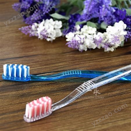 厂家订制宾馆酒店一次性折叠软毛牙膏洗漱用品牙刷牙具套装