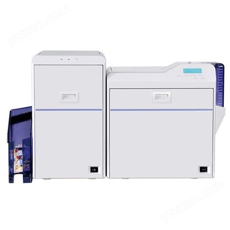 JVC CX7600证卡打印机600dpi高清晰再转印制卡机出入证重庆社保卡