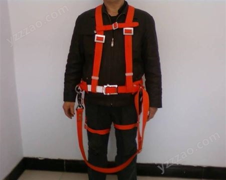 福建全身式高空作业安全带安全绳护腰带围杆绳二道保护绳