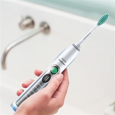 飞利浦（PHILIPS） 电动牙刷 充电式成人声波震动牙刷 带紫外线消毒器+牙刷旅行盒