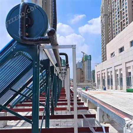 浙江台州宿舍热水工程 亿家人太阳能热水系统 太阳能集热器