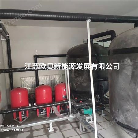 上海超导集热器 电锅炉承压热水系统 亿家人太阳能热水工程