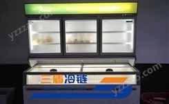 三盾武汉冷冻食品冻柜冷冻岛柜一体冷冻柜松下冷冻柜海鲜冷冻柜
