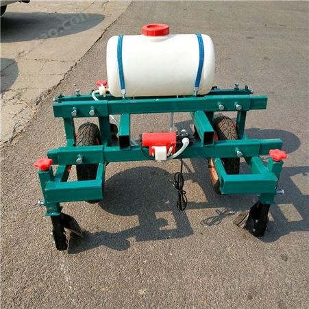 汽油手扶车覆膜机 加大轮距宽窄可调地膜机 志为土豆地瓜苗木种植覆膜机