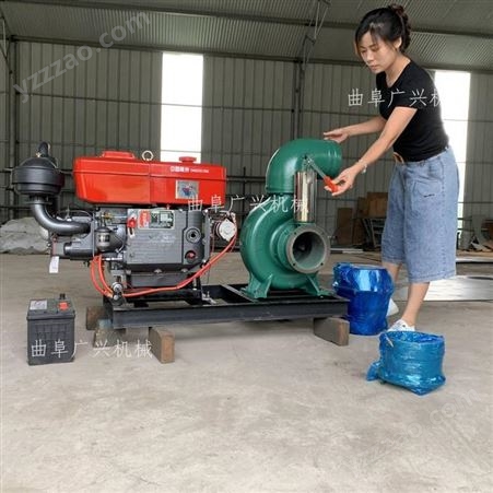 柴油汽油机电动水泵抽水泵泥浆清淤排污泵灌溉离心泵