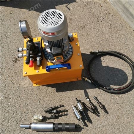 供应电动型拔管机手持式液压拔管机 全套拔管机配拔头