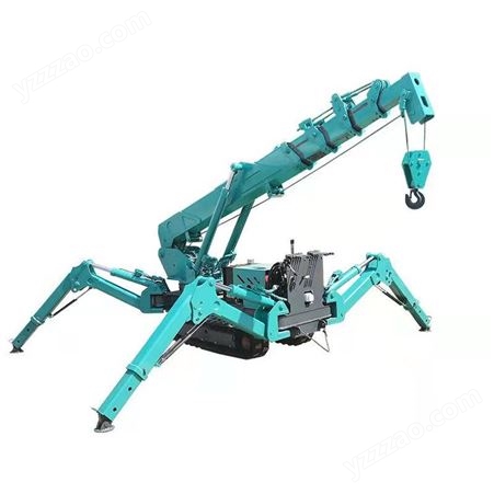 伸缩臂3-8吨履带蜘蛛吊 微型液压斜趴腿蜘蛛吊机 性能稳定可定制