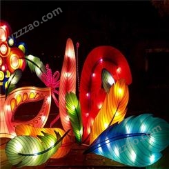 传统大型花灯 专业制作灯光布置 五颜六色 欢迎致电