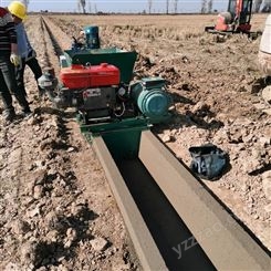 混凝土排水渠边沟机工程机械设备边坡成型设备质量耐用