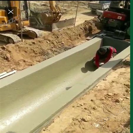 农田灌溉水泵排水沟设备边坡一次成型设备定制供应商
