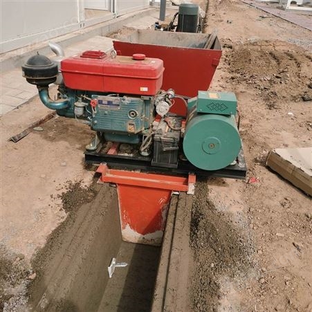 排水渠成型机高速挖水渠机灌溉水渠滑模机省时省工