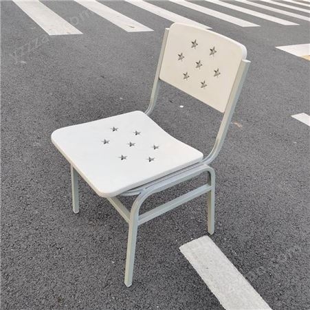 制式学习椅 制式学习椅 灰白色办公椅 80x40x45cm