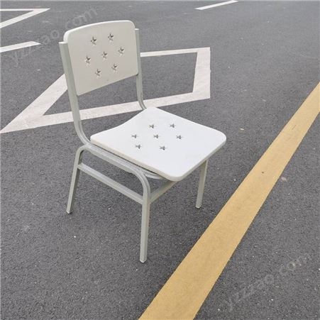  制式学习椅 灰白色办公椅 80x40x45cm