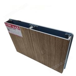 佳和艺发金属复合板A1级防火无机板内外墙装饰木纹墙板