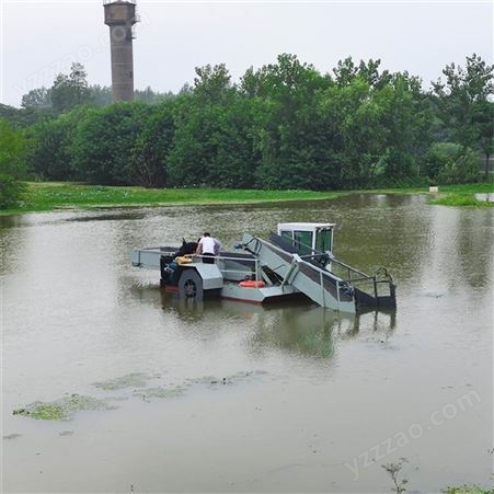 河道清理割草船 全自动水草收割船 水花生割草船免费安装