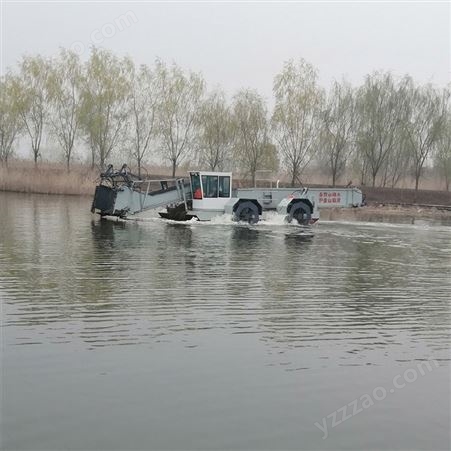 河道清理割草船 全自动水草收割船 水花生割草船免费安装