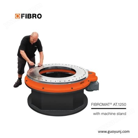 FIBRO重载型分度台 高精度分割器 中空环形 旋转分度台